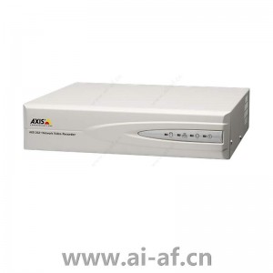 安讯士 AXIS 262+ 网络视频录像机