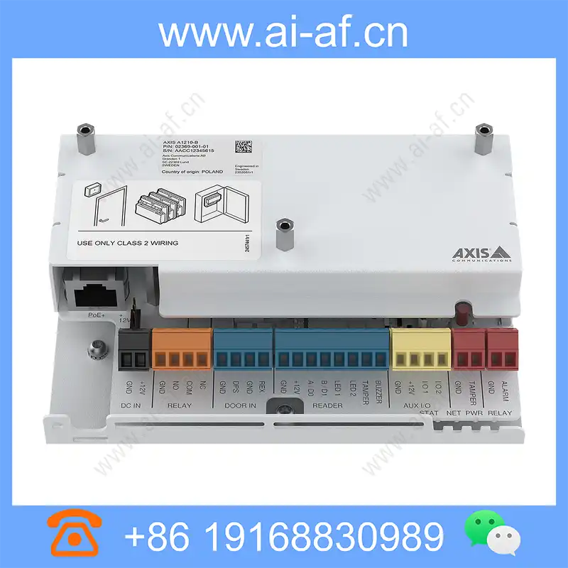 安讯士 AXIS A1210-B 网络门控制器裸机 02369-001