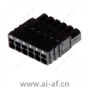 安讯士 AXIS 连接器 A 6-pin 2.5 直型 10 件