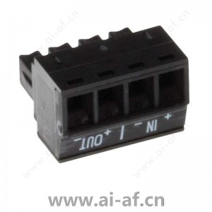 安讯士 AXIS Connector A 4-pin 3.81 Straight IN/OUT