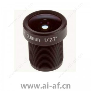 安讯士 AXIS 镜头 M12 2.8 mm F1.2 angle of view 110° suitable for P39xx models