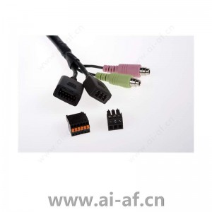 安讯士 AXIS 多连接器电缆 用于电源音频和 I/O 5米