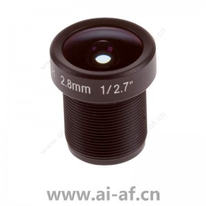 安讯士 AXIS 镜头 M12 2.8毫米 F1.2 01860-001