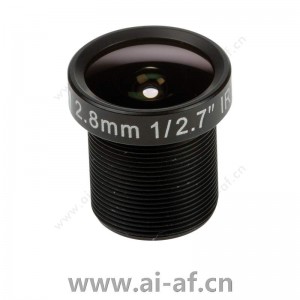 安讯士 AXIS 镜头 M12 2.8 毫米 F1.6 IR 02012-001