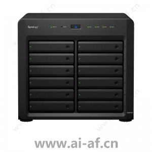 Synology 群晖 DS2419+ 网络存储服务器 12盘位 可扩充至24个硬盘 4GB内存 万兆桌上型NAS