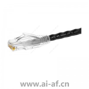 TP-LINK TL-EC5e00-3(黑) 超五类非屏蔽网络跳线 3米 黑色