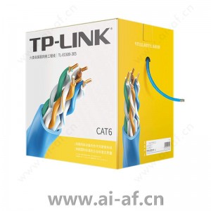 TP-LINK TL-EC600-305蓝 六类非屏蔽网络工程线千兆8芯305米
