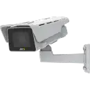 AXIS M1137-E IP Camera has Lightfinder and Forensic WDR. The product is viewed from its left angle.