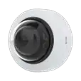 AXIS P3265-V Dome camera mounted on wall from left