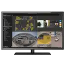 Monitor with AXIS Camera Station Pro GUI