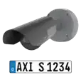 Product angle left with license plate underneath