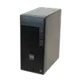 AXIS Camera Station S1216 Tower Recording Server, viewed from its left angle