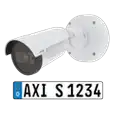 AXIS P1465-LE-3 License Plate Verifier Kit, viewed from its left angle