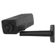 Black AXIS Q1728 Block Camera viewed from its left