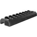AXIS W701 Mk II Docking Station 8-bay, viewed from its left angle