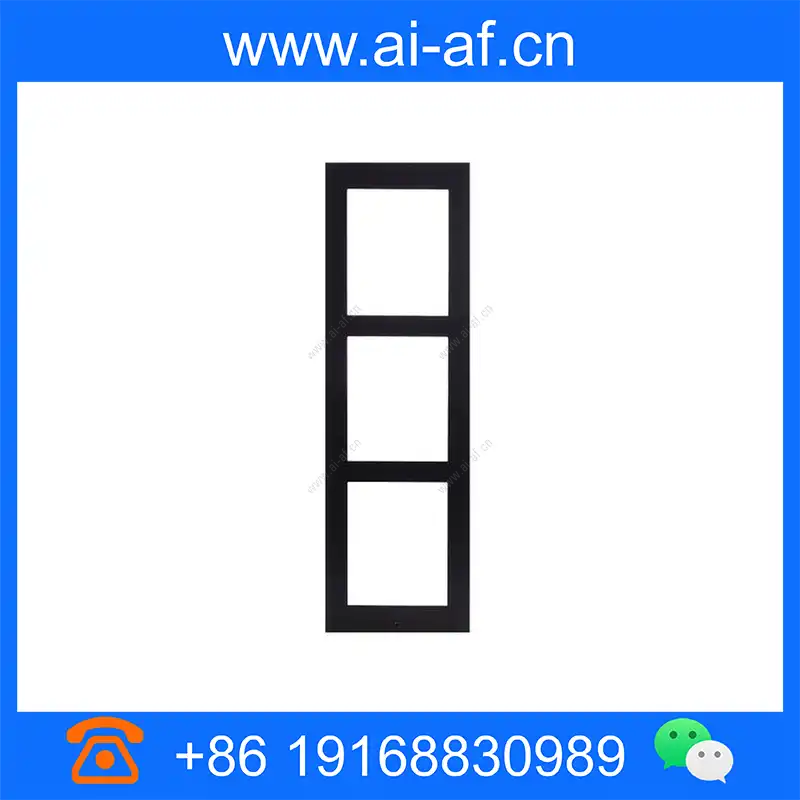安讯士 AXIS 2N IP VERSO 表面框架 3 模块黑色 2n-ip-verso-surface-frame-3-modules-black_img_00.webp