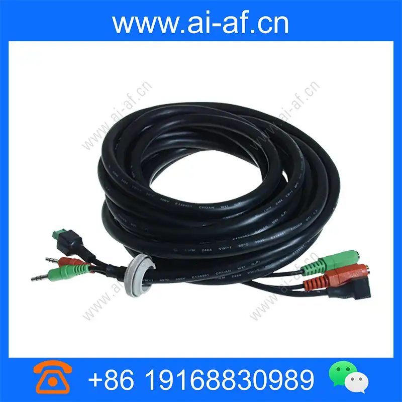 安讯士 AXIS 音频 I/O 和电源线概述 audio-io-and-power-cables_img_00.webp