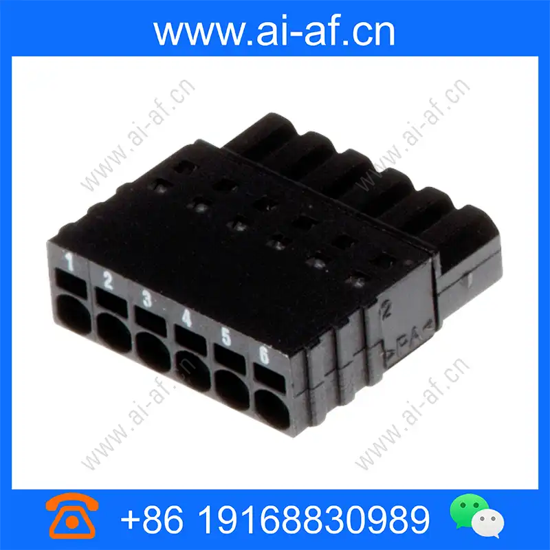AXIS Connector A 6-pin 2.5 Straight 5505-271 axis-connector-a-6-pin-25-straight-10-pcs_img_00.webp