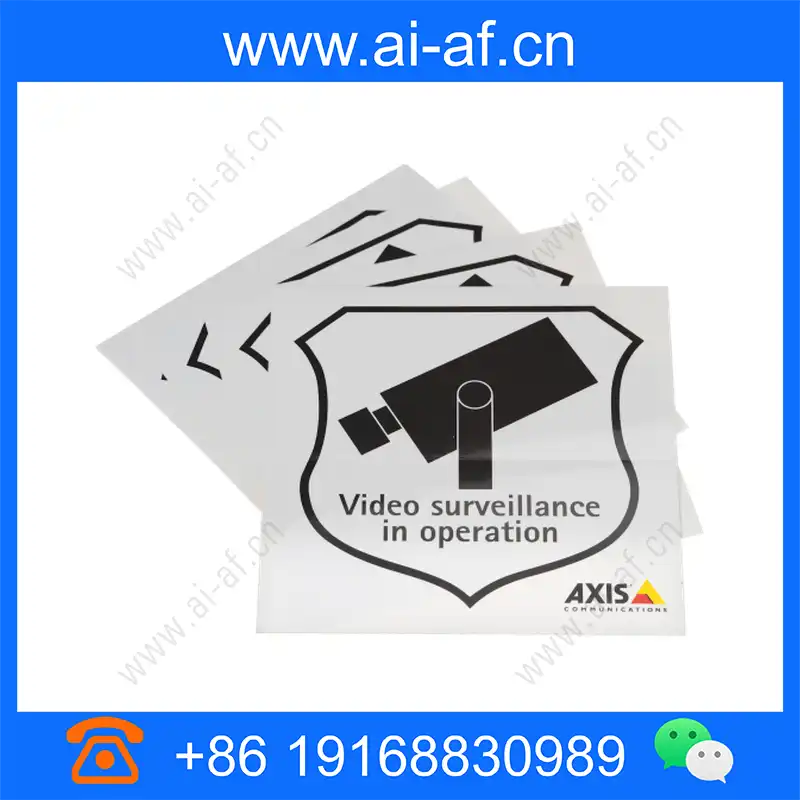 AXIS Surveillance Sticker 5502-821 5502-811 surveillance-sticker_img_00.webp
