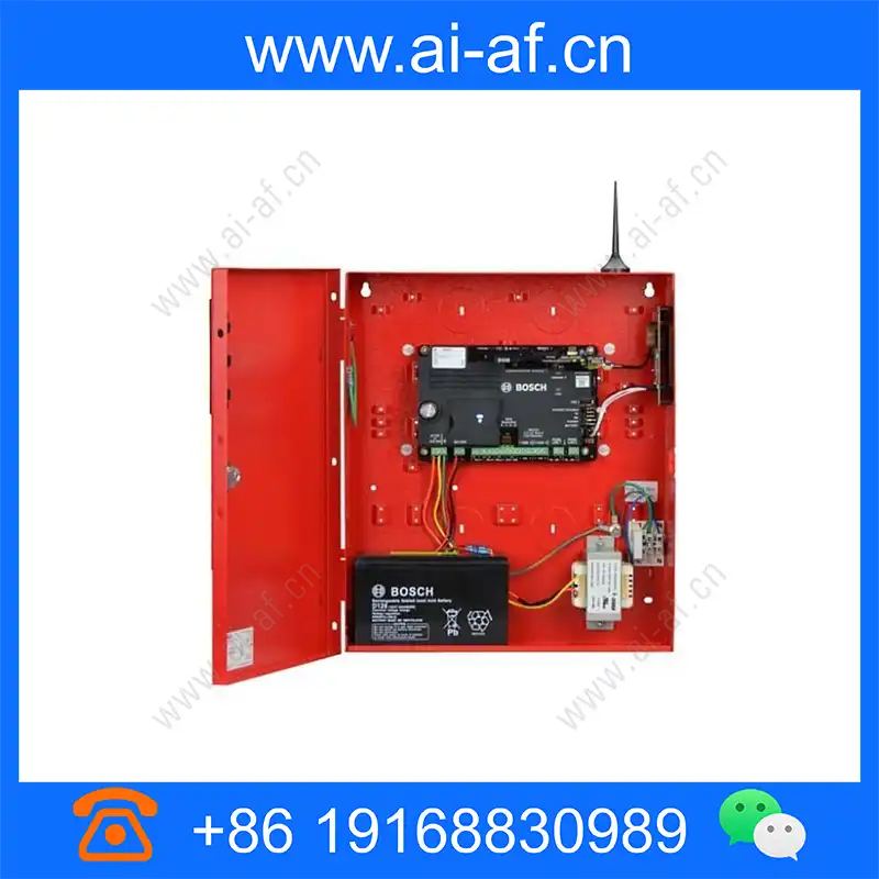 Bosch B465-MRV-120WI B465 Kit with Small Red Enclosure Wired-in Transformer Annunciator and Communicator b465-mrv-120wi_img_00.webp