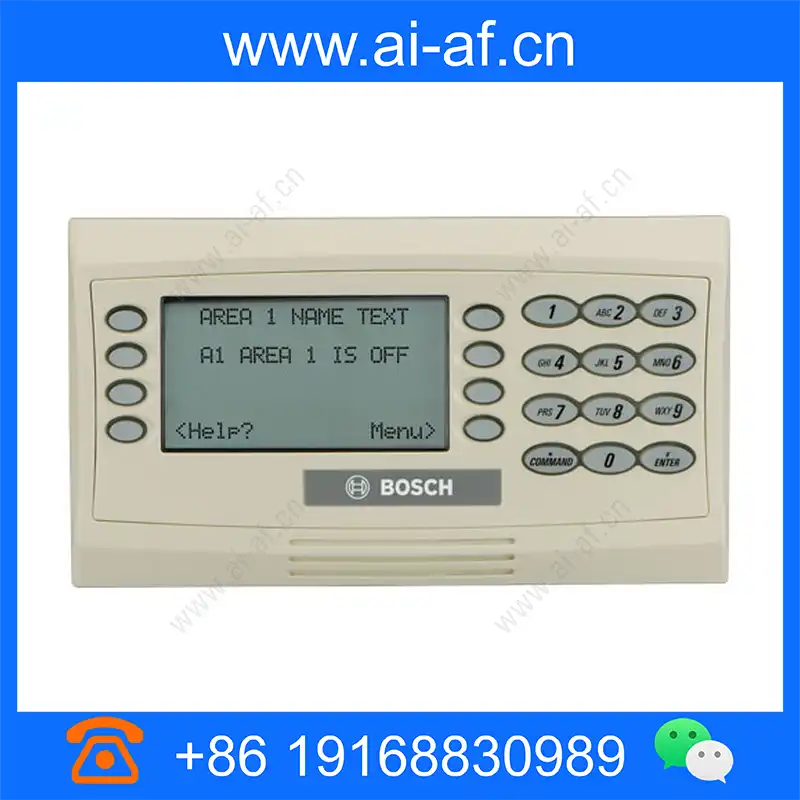 Bosch D1260 D1260 Series LCD Keypads LCD text keypad soft keys off-white SDI F.01U.382.215 d1260_img_00.webp