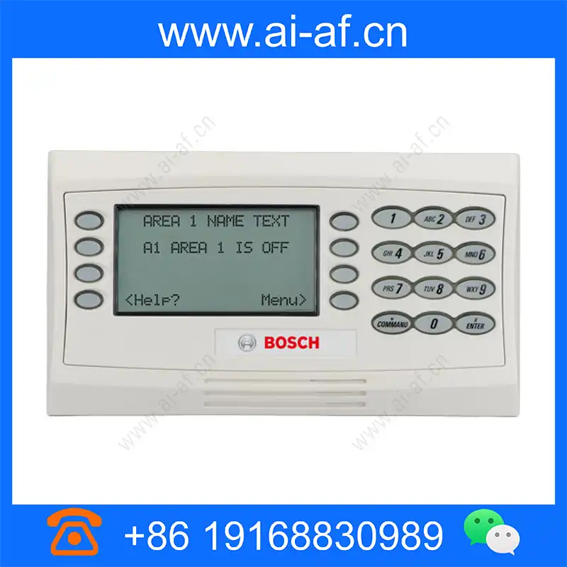 Bosch D1260W D1260 Series LCD Keypads LCD text keypad w/soft keys white SDI F.01U.382.219 d1260w_img_00.webp