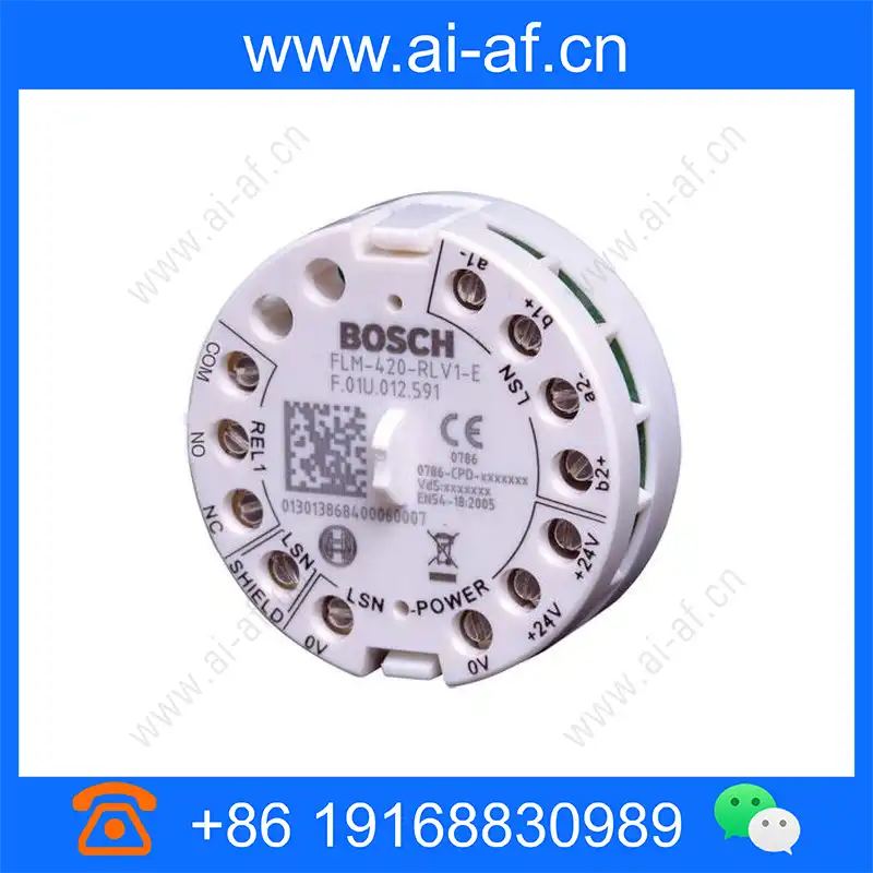 博世 Bosch FLM-420-RLV1-E FLM-420-RLV1 继电器接口模块低压继电器接口模块低压内置 F.01U.012.591 flm-420-rlv1-e_img_00.webp