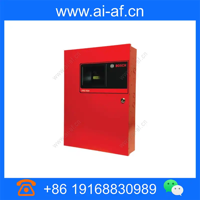 Bosch FPD-7024 FPD-7024 Fire alarm control panels Fire panel 4-zone 24V red enclosure F.01U.008.460 fpd-7024_img_00.webp