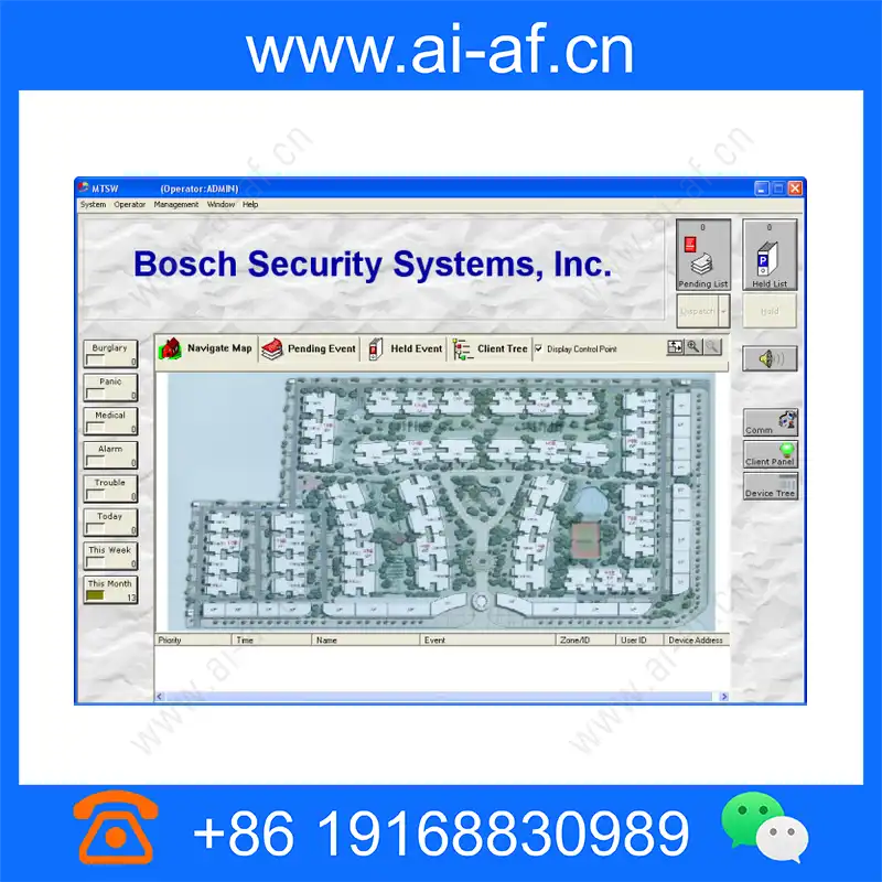 Bosch MTSW-3000 MTSW Automation Management software 3000 clients F.01U.011.225 mtsw-3000_img_00.webp