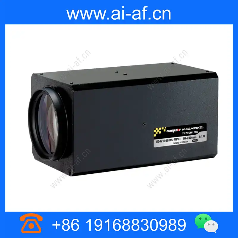 康标达 Computar E24Z1018MS-MPIR 1/1.8英寸 300万像素 IR C接口 10-240mm 24倍 自动光圈变焦镜头带点滤镜 e24z1018ms-mpir_img_00.webp