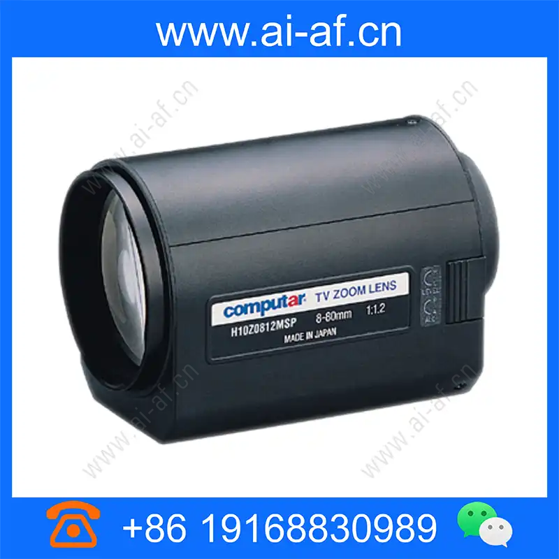 康标达 Computar H10Z0812MSP 1/2英寸 8-80mm F1.2 10倍 电动变焦 3个马达带点焦和预设(C接口) h10z0812msp_img_00.webp