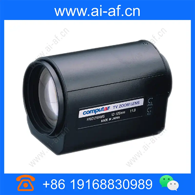 康标达 Computar H10Z1218AMS 1/2英寸 12-120mm F1.8 10倍 电动变焦视频自动光圈带点(C接口) h10z1218ams_img_00.webp