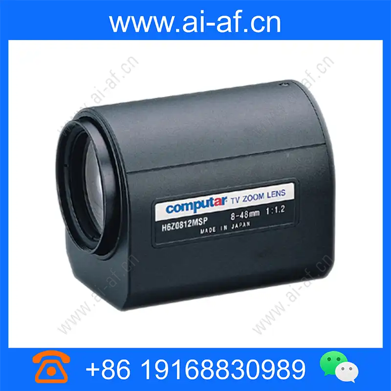 康标达 Computar H6Z0812MSP 1/2英寸 8-48mm F1.2 6倍 电动变焦 3个马达带点焦和预设(C接口) h6z0812msp_img_00.webp