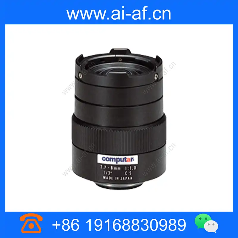 康标达 Computar T3Z2710CS 1/3英寸 2.7-8mm F1.0 变焦手动光圈(CS接口) t3z2710cs_img_00.webp