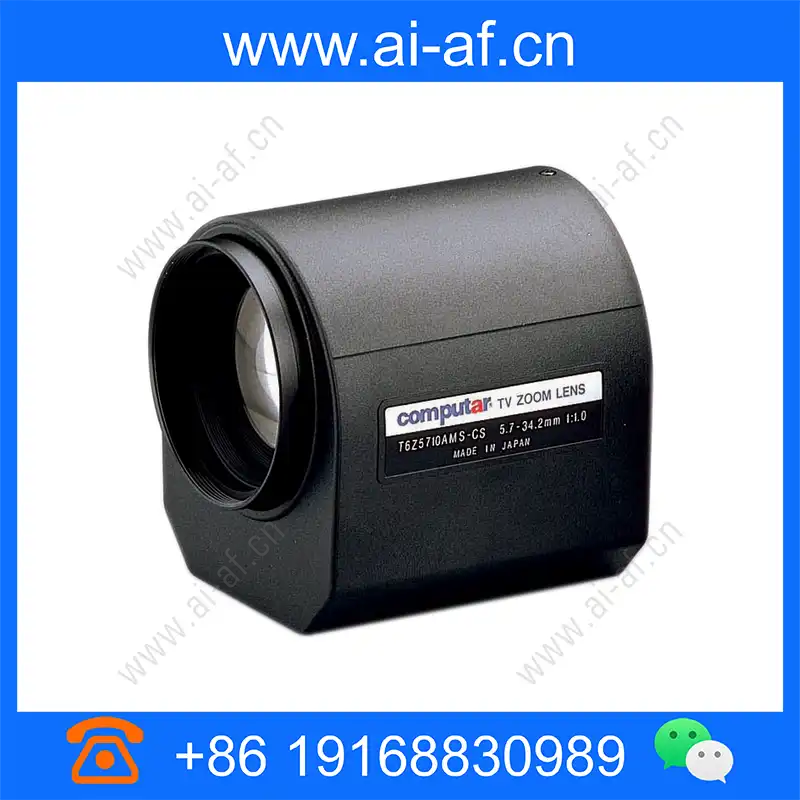 康标达 Computar T6Z5710AMS 1/3英寸 5.7-34.2mm F1.0 6倍 电动变焦视频自动光圈带点(CS接口) t6z5710ams_img_00.webp