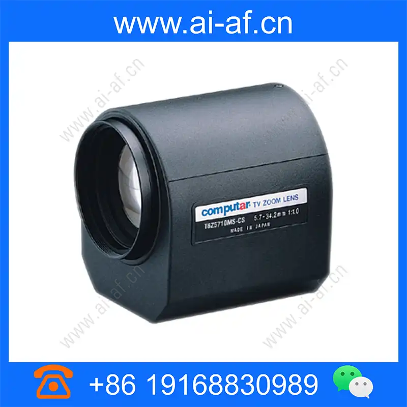 康标达 Computar T6Z5710MS 1/3英寸 5.7-34.2mm F1.0 6倍 电动变焦 3个马达带聚光(CS接口) t6z5710ms_img_00.webp
