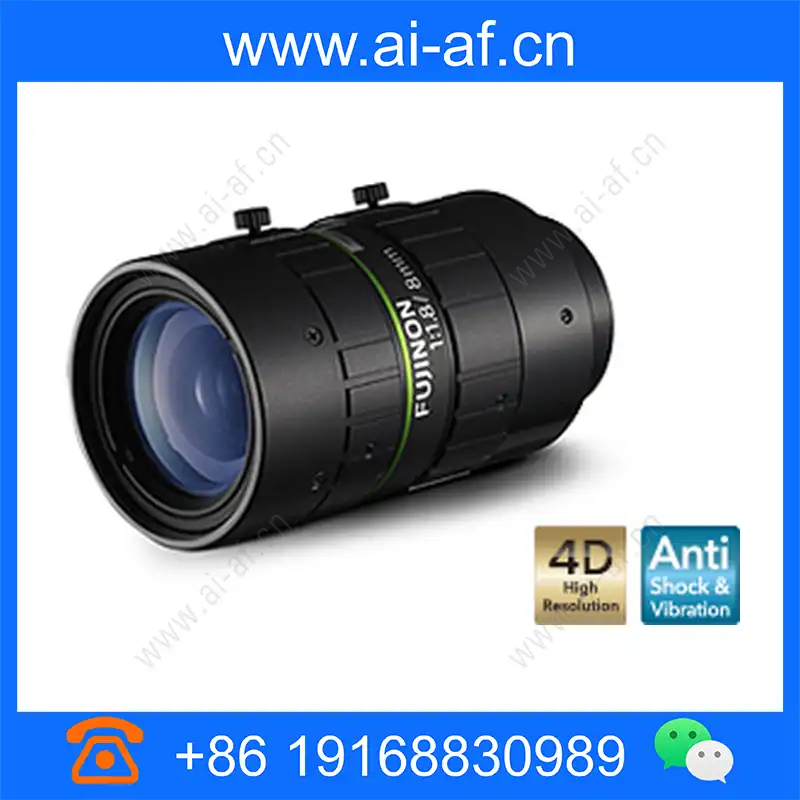 FUJINON HF818-12M Machine Vision Lens 8mm F1.8-F22 C-mount hf818-12m_img_00.webp