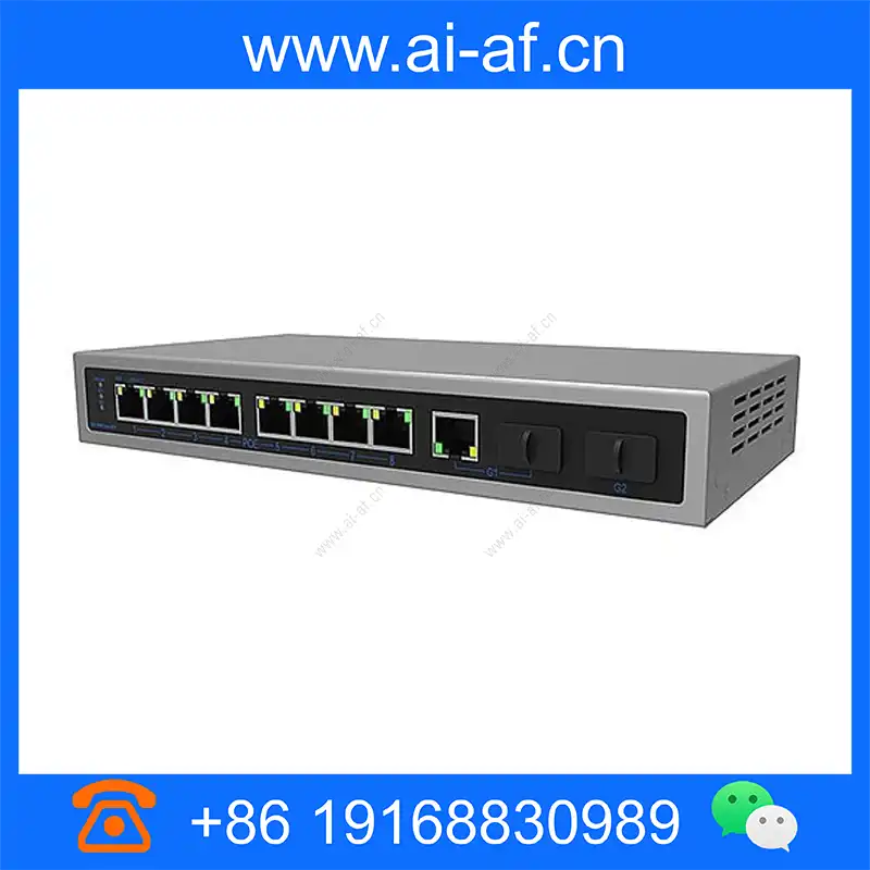 三星韩华 Samsung Hanwha EN-SW10M-001 SKY 8端口 智能网管 PoE 网络交换机 en-sw10m-001_img_00.webp