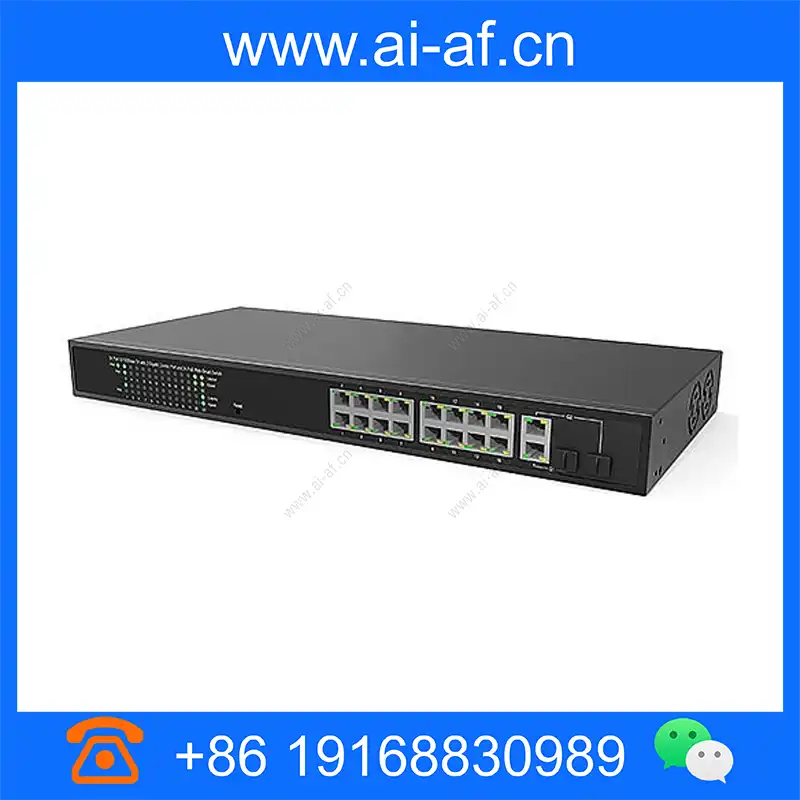 三星韩华 Samsung Hanwha EN-SW18M-001 SKY 16端口 网管 PoE+ 网络交换机 en-sw18m-001_img_00.webp