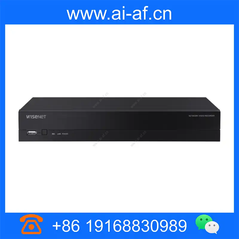 Samsung Hanwha QRN-420S 4-Channel Network Video Recorder with PoE Switch qrn-420s_img_00.webp