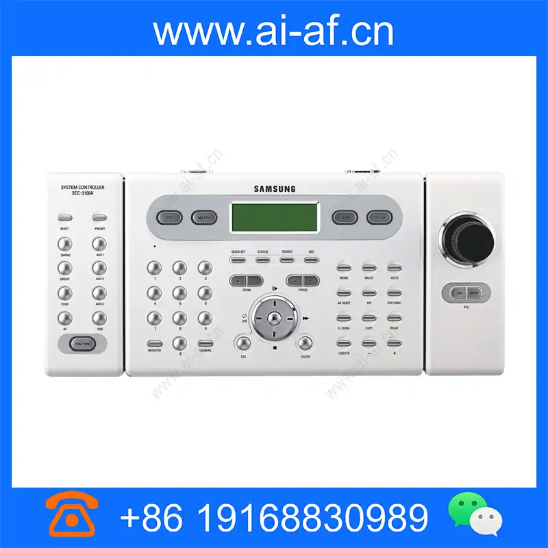 Samsung Hanwha SCC-3100A System Controller for PTZ Dome Cameras Digital Video Recorders and Matrix Switchers scc-3100a_img_00.webp