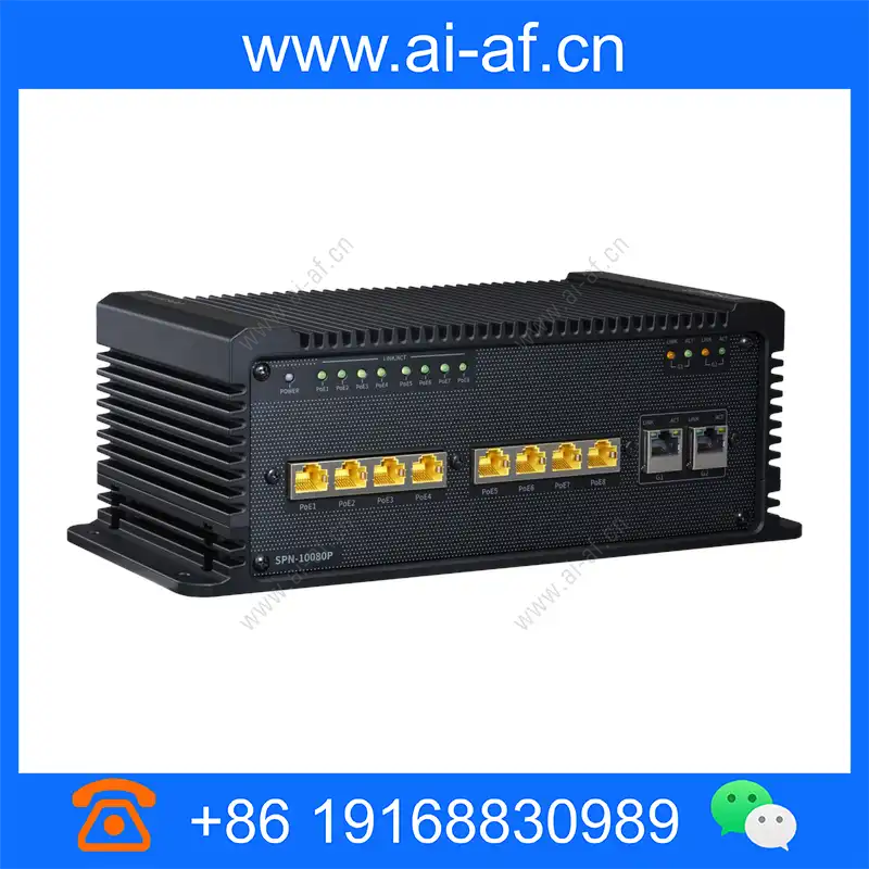 Samsung Hanwha SPN-10080P 8-Port PoE Switch spn-10080p_img_00.webp