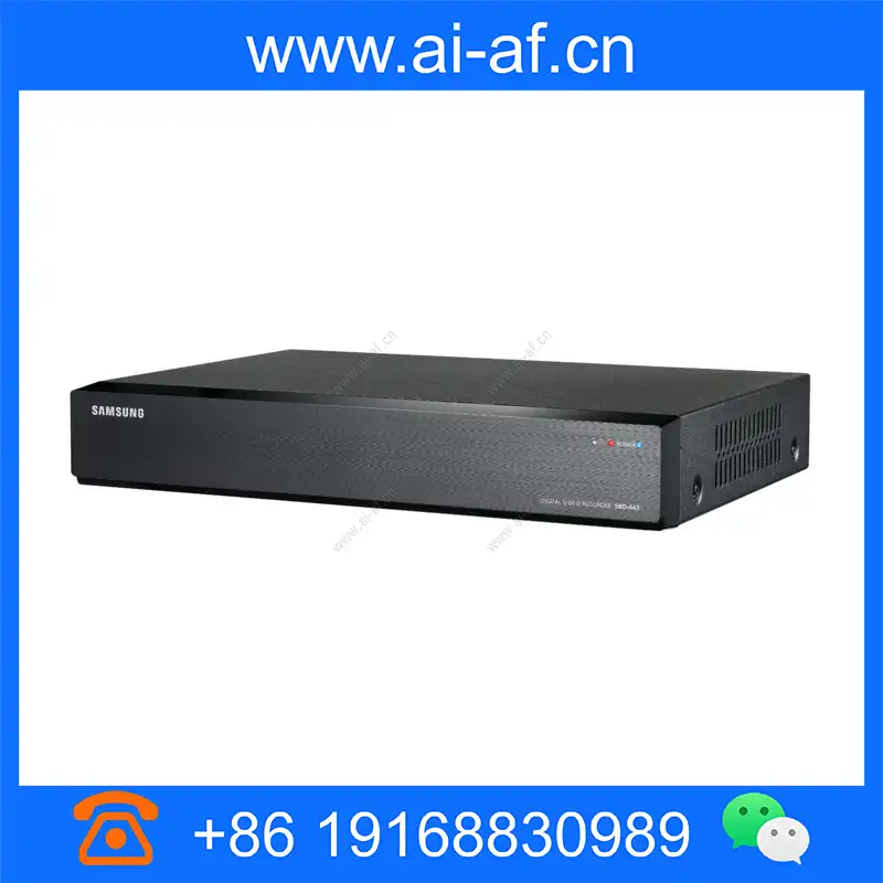 Samsung Hanwha SRD-443 4-Channel CIF Real-time H.264 Digital Video Recorder srd-443_img_00.webp