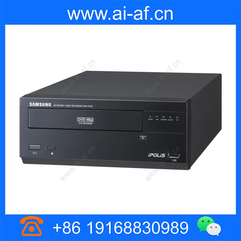 Samsung Hanwha SRN-470D 4-Channel Video Recorder srn-470d_img_00.webp