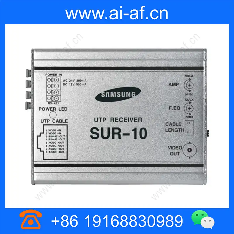 Samsung Hanwha SUR-10 1-Channel UTP Receiver sur-10_img_00.webp