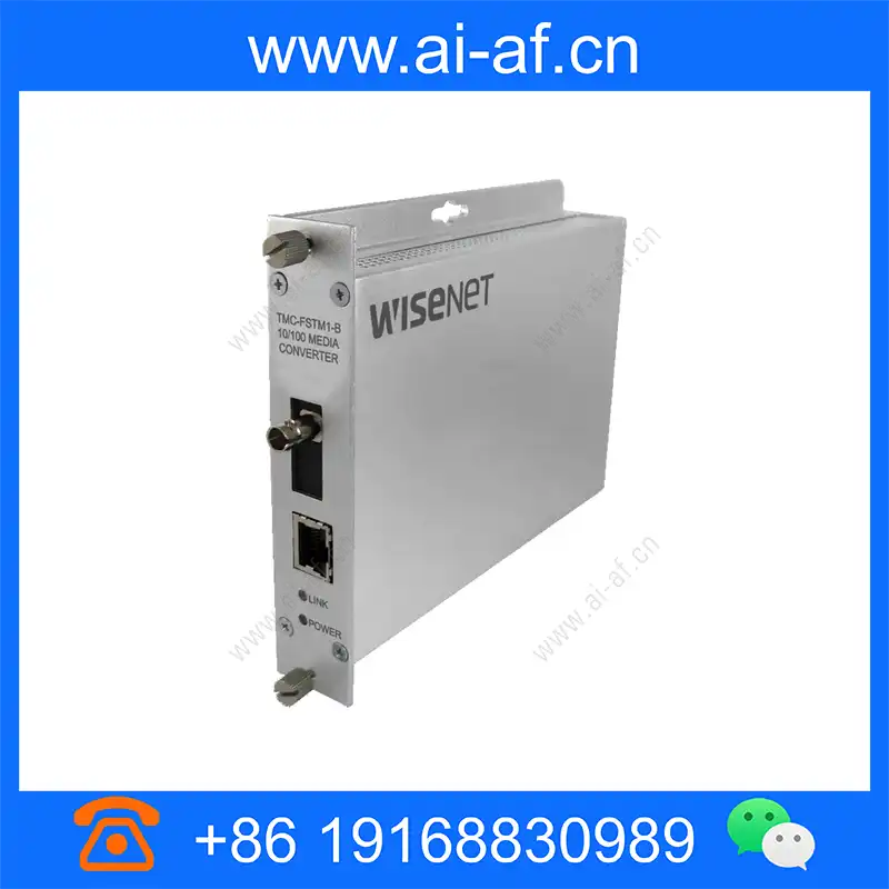 Samsung Hanwha TMC-FSTM1-B 100Mbps Media Converter tmc-fstm1-b_img_00.webp