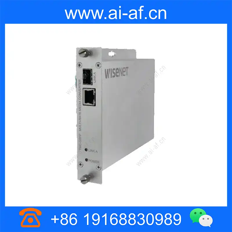 Samsung Hanwha TMC-GSFP 1Gbps Ethernet Media Converter tmc-gsfp_img_00.webp
