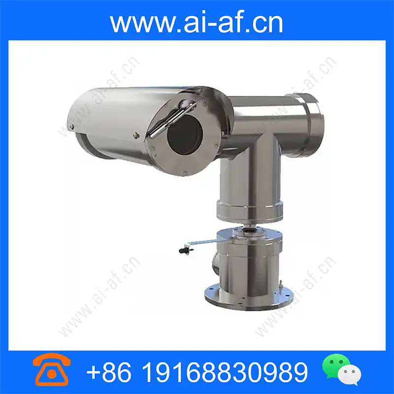Samsung Hanwha TNU-X6320E1F2WT1-M 2MP Explosion-Proof WDR PTZ Positioning Camera Station tnu-x6320e1f2wt1-m_img_00.webp