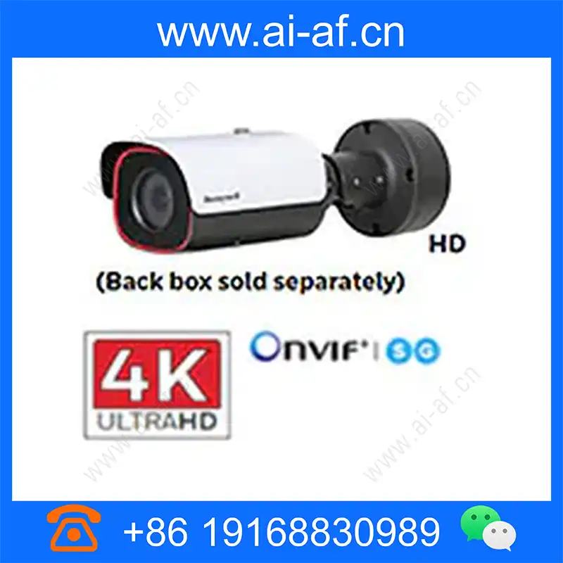 Honeywell HBD8GR1 Network TDN Ultra 4K HD IR Bullet Camera 12MP 5.1–12.8 mm MFZ 4 IR LEDs PoE+ hbd8gr1_img_00.webp