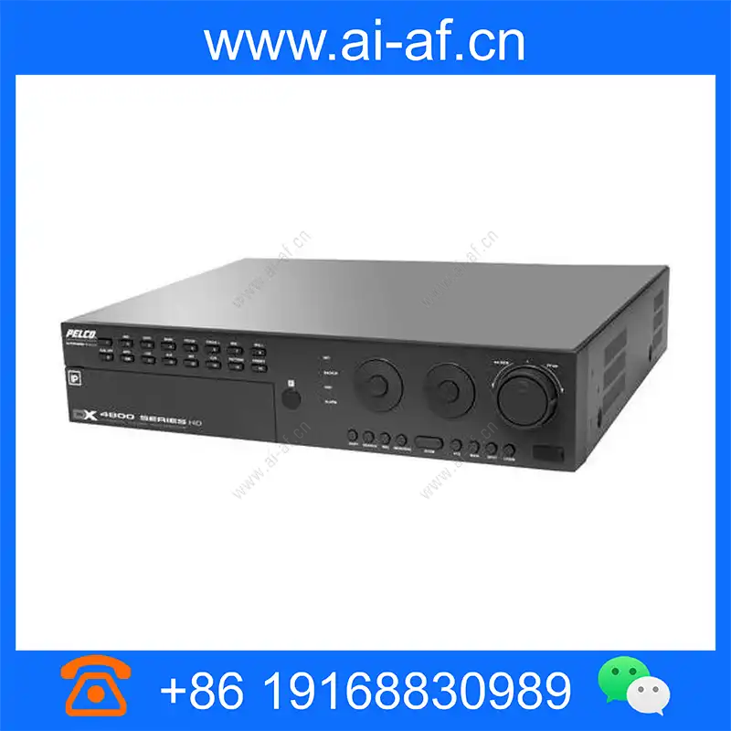 Pelco DX4808HD-4000 Hybrid Digital Video Recorder with 8 Analog & 8 IP Channels with HD Display 4TB dx4808hd-4000_img_00.webp